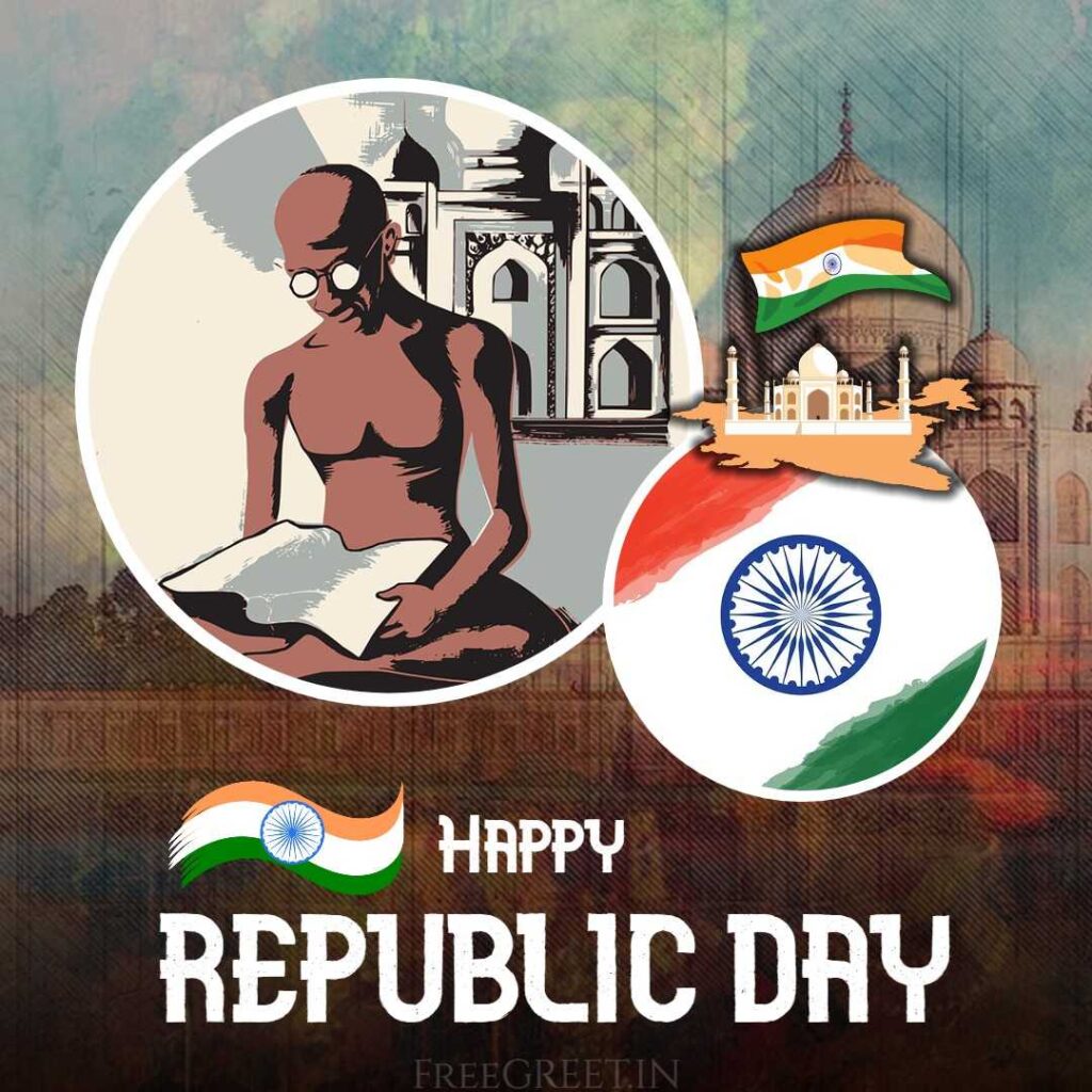 republic day flag images 