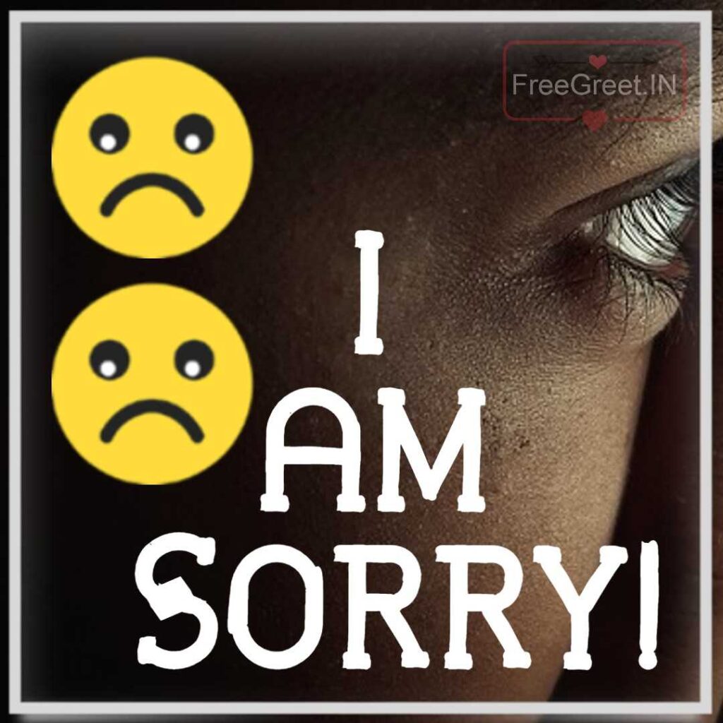 I Am Sorry Images