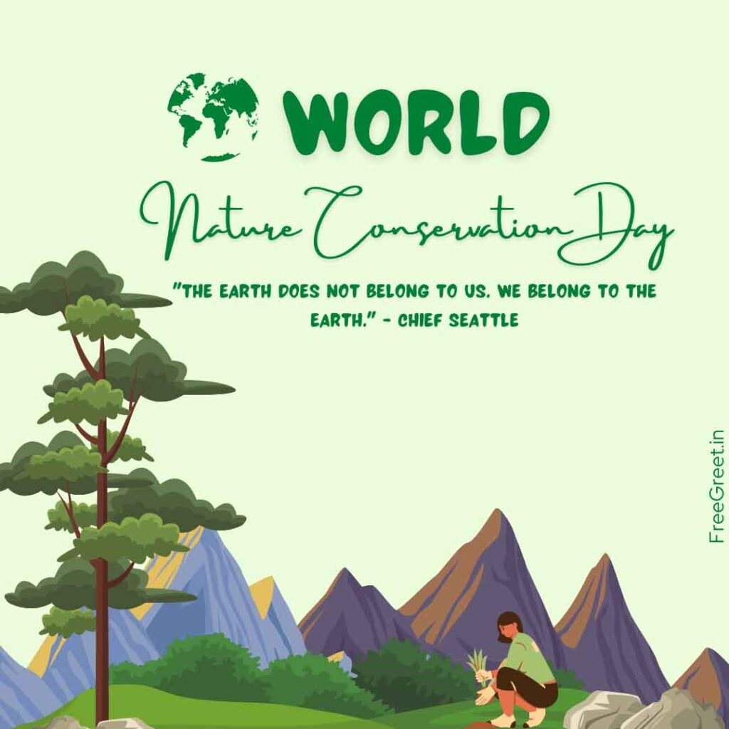 World Nature Conservation Day 2023