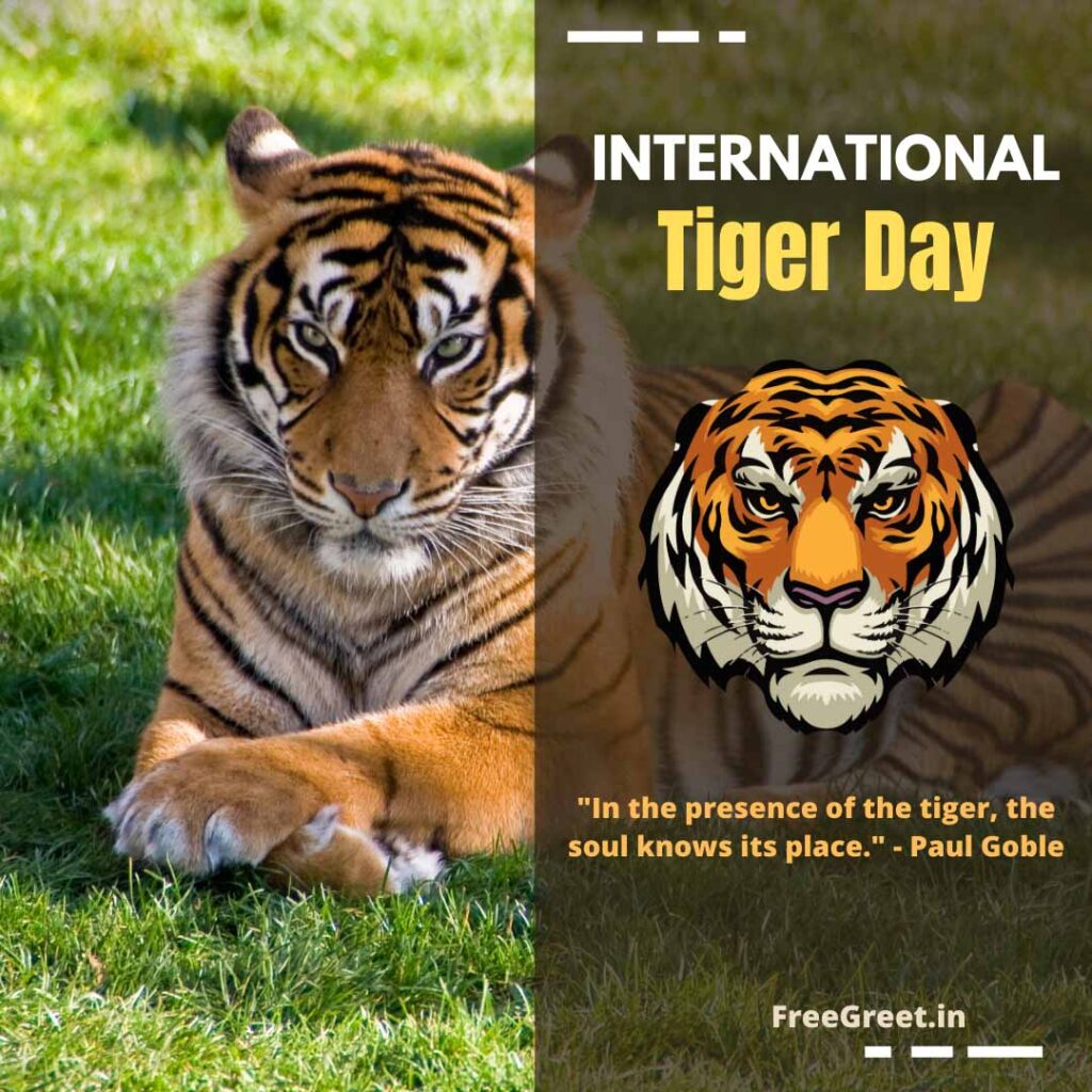 International tiger day poster